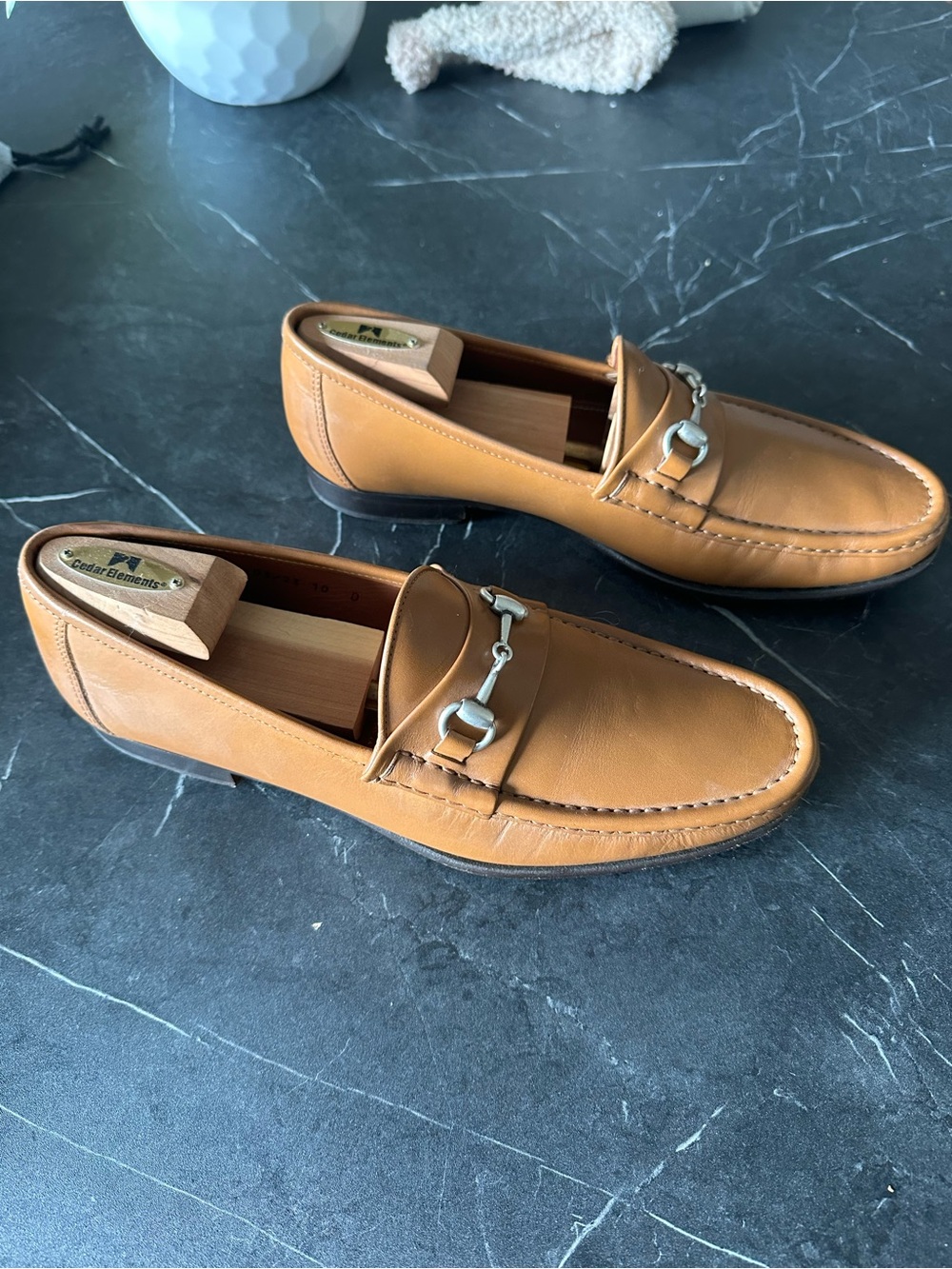 Allen Edmonds Leather Bit Loafers in Tan - Classic Men’s Slip-Ons